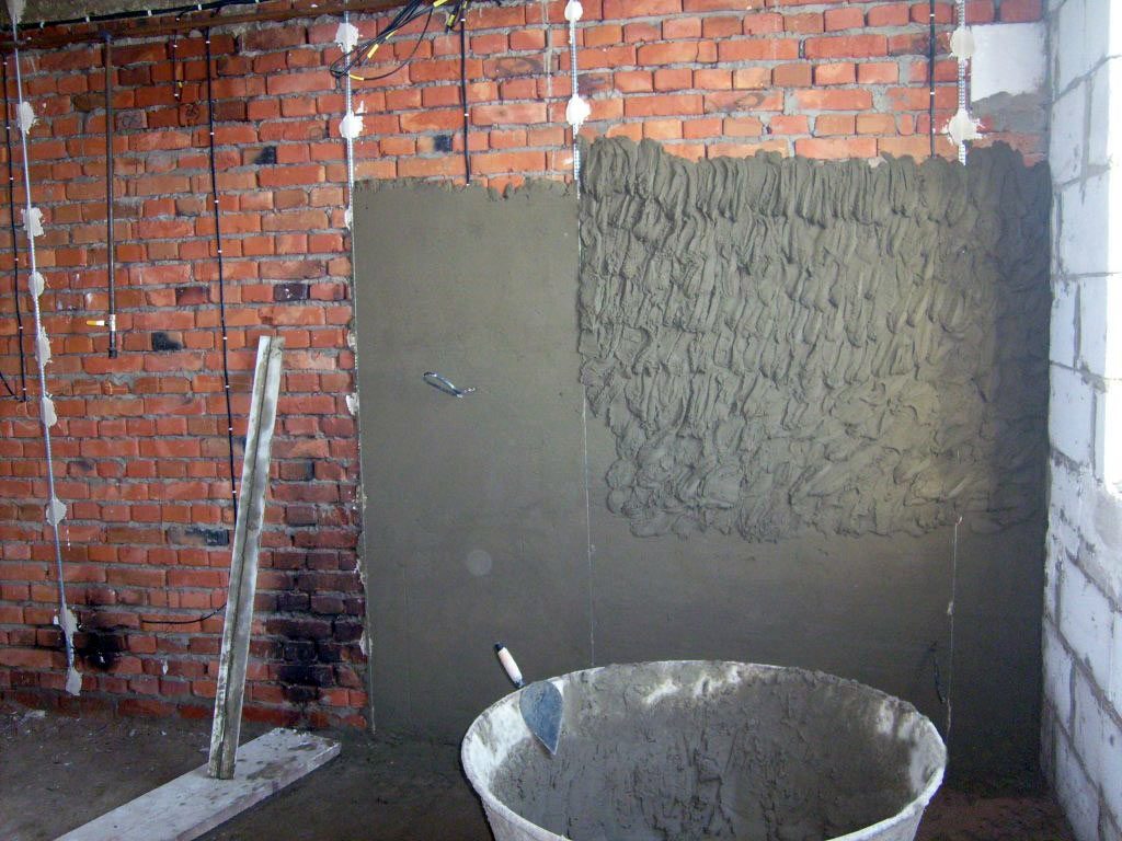 Раствор для штукатурки стен пропорции цемент-песок соотношение состав как сделать