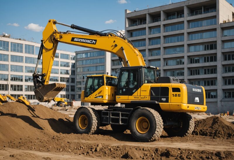 Колесный экскаватор Sinomach GHT160W: Выгодное приобретение у официального дилера в Москве